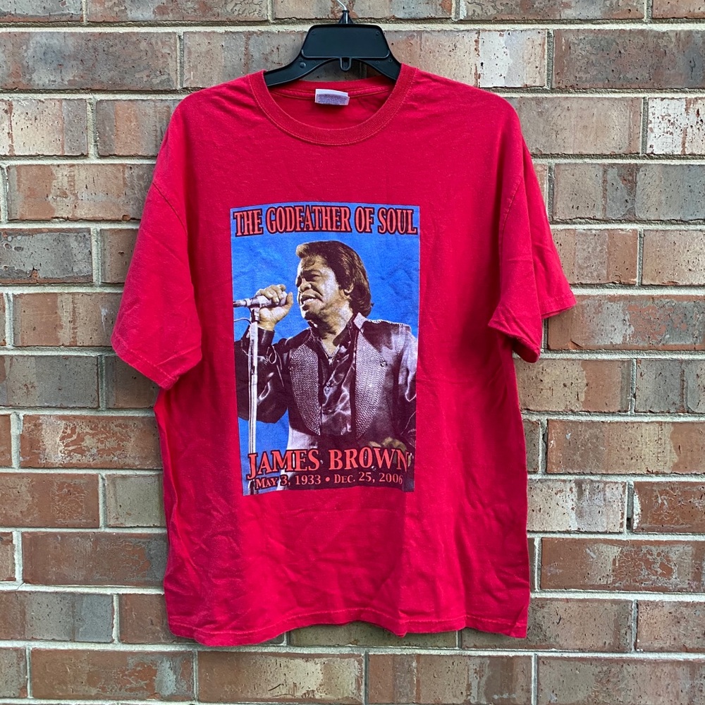Vintage 2006 James Brown Godfather Of Soul Shirt